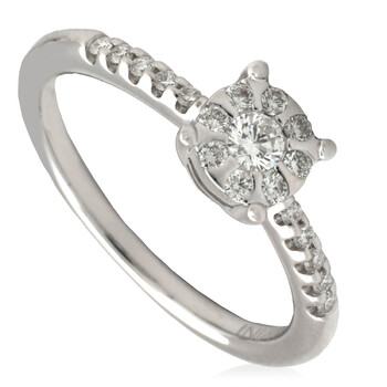 Daphne 18k White Gold 0.26 CT Diamond Ring