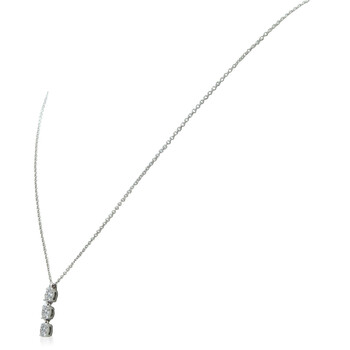 Daphne White Gold 0.20 CT Diamond Necklace