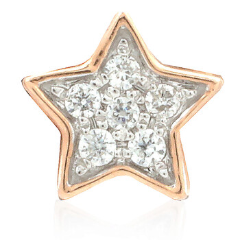 I Segni Rose Gold 0.03 CT Diamond Single Earring 20094215