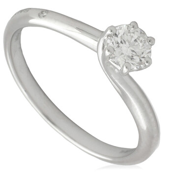 Lavinia White Gold 0.40 CT Diamond Solitaire Ring, Size 13 20076828