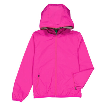 Girls Nylon Hooded Jacket