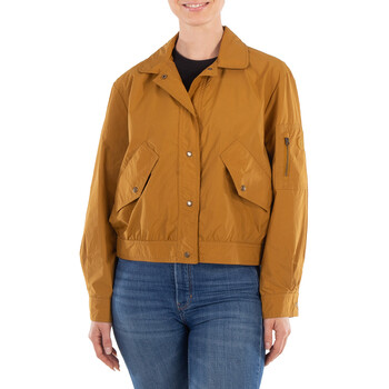 Max Mara Agiate Cropped Stretch-Cotton Jacket, Brand Size 40