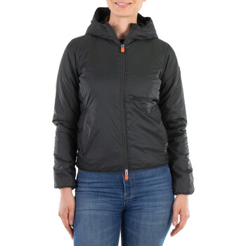 0217-307 ★SAVE THE DUCK/P30414W/size2 Save The Duck Ladies Arctic Logo Shanon Padded Jacket, Brand Size