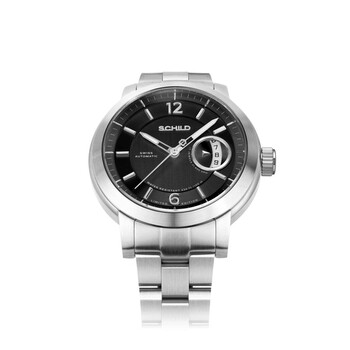 Heinrich Minimal Automatic Black Dial Men's Watch SC-1015-22