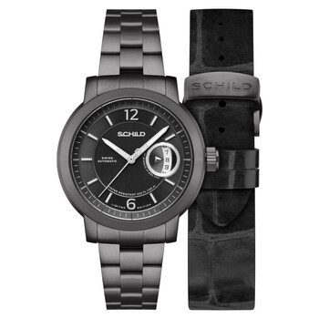 Heinrich Minimal Automatic Grey Dial Men's Watch SC-1015-55