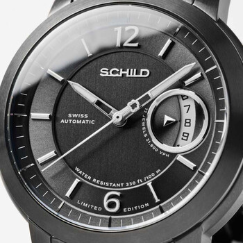 Heinrich Minimal Automatic Grey Dial Men's Watch SC-1015-55