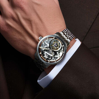 Maximillian Brown Dial Men's Watch SC-1002-DD