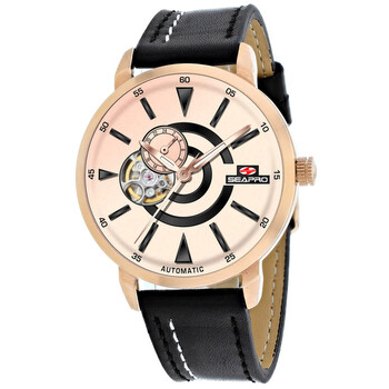 Elliptic Automatic Rose Gold Dial Men's Watch SP0144