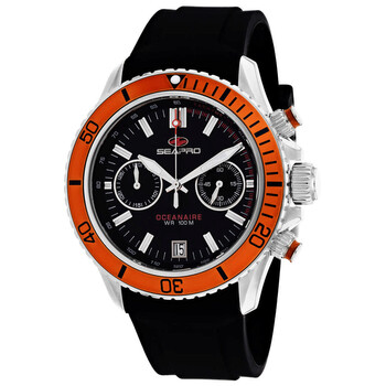 Thrash Chronograph Quartz Black Dial Men's Watch SP0334