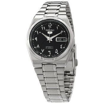 Seiko 5 Sports Automatic Silver Dial Men's Watch SNZJ03J1