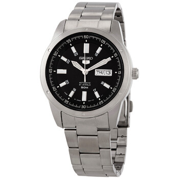 SNKE63J 日本製(made in japan) SEIKO5 極美品 Seiko 5 Automatic Black Dial Men's Watch SNKE63J1 4954628082053