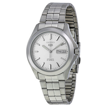 Series 5 Automatic Silver Dial Men's Watch SNKK87