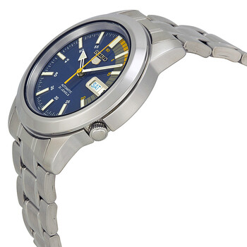 5 Blue Automatic Blue Dial Men's Watch SNKK27