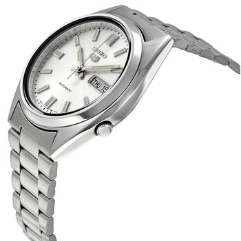 5 Automatic Silver Dial Stainless Steel Men's Watch SNXS73