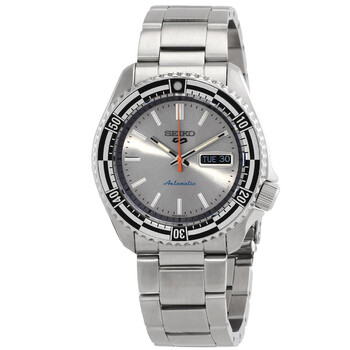 5 Sports Automatic Silver Dial Men's Watch SRPK09K1