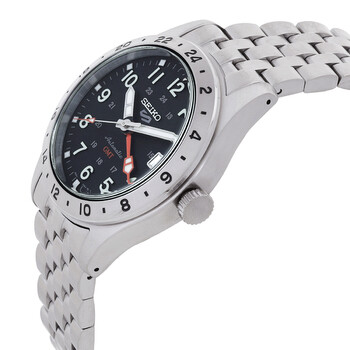 Seiko Seiko 5 Sports GMT Automatic Black Dial Men's Watch SSK023K1