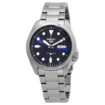 Seiko 5 Sports Automatic Grey Dial Silver Steel Strap Watch for Men - SRPE51K1 main image 0