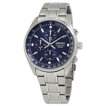 Seiko Seiko Chronograph Quartz Blue Dial Men's Watch SSB377