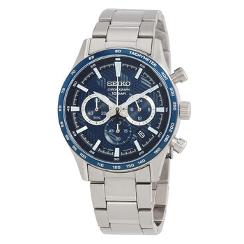 Chronograph Quartz Blue Dial Men's Watch SSB445P1
