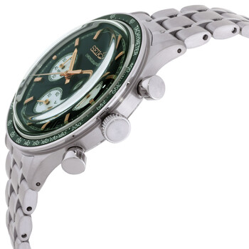 Seiko SeikoChronograph Quartz Green Dial Men's Watch SSB481P1