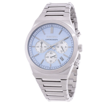 Sport Chronograph Quartz Light Blue Dial Men's Watch SSB459P1