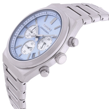 Sport Chronograph Quartz Light Blue Dial Men's Watch SSB459P1