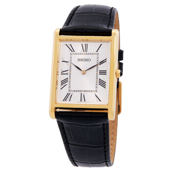 SEIKO セイコータンク エッセンシャル クォーツ SWR049 Amazon.com: SEIKO SWR049 Watch for Men - Essentials - Water