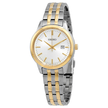 Classic Quartz White Dial Two-tone Ladies Watch SUR410