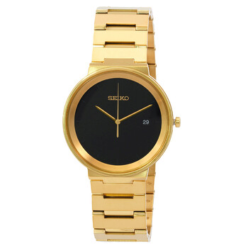 Essentials Quartz Black Dial Men's Watch SUR488