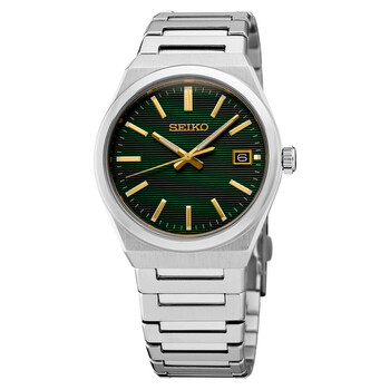 Seiko Quartz Green Dial Men's Watch P1 SUR527 4954628247940