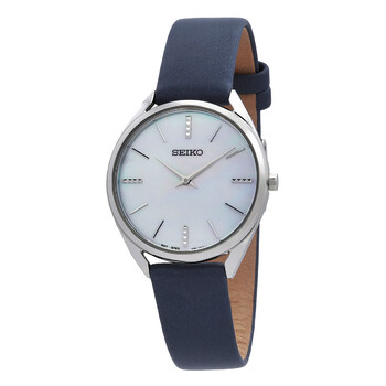 アナログ腕時計 SEIKO | Core Quartz Crystal Silver Dial Ladies SUR385P2 Seiko Core Quartz Crystal Silver Dial Ladies Watch SUR385P2
