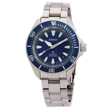 Seiko Kinetic Blue Dial Stainless Steel Men's Watch SKA783