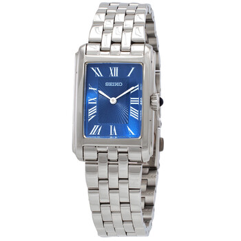 Seiko Classic Quartz Crystal Silver Dial Ladies Watch