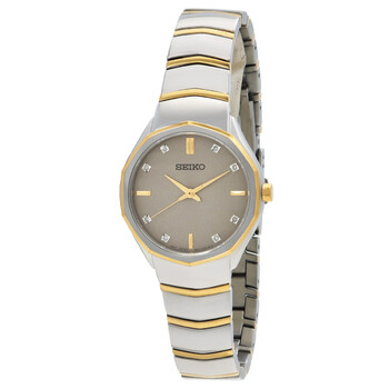 アナログ腕時計 SEIKO | Diamonds Quartz Silver Dial Two-Tone Ladies SUR582P1 Seiko Diamonds Quartz Silver Dial Two-Tone Ladies Watch