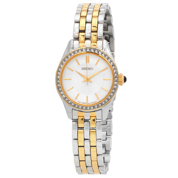 Seiko solar Mother of Pearl Dial Ladies Watch SUP466