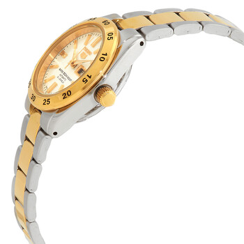 5 Automatic White Dial Ladies Watch SYMG42K1