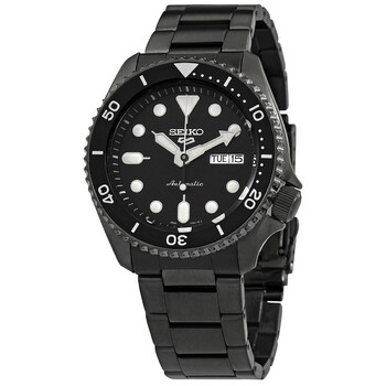 5 Sports Automatic Black Dial Men's Watch SRPD65K1