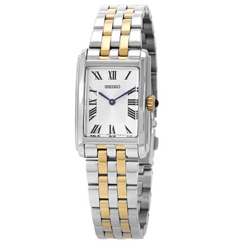 Seiko Essentials Quartz Silver Dial Ladies Watch SWR087