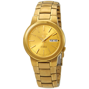 Series 5 Automatic Gold Dial Men's Watch SNKA10