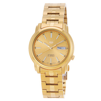 Series 5 Automatic Gold Dial Men's Watch SNKL86K1