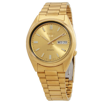 Seiko 5 Automatic Champagne Dial Men's Watch SNXL72 4900969847967