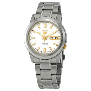 Series 5 Automatic White Dial Men's Watch SNKK07J1 Series 5 Automatic White Dial Men's Watch SNKK07J1