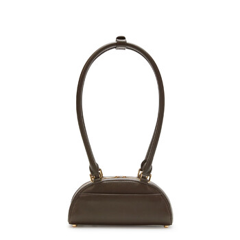 Self-Portrait Leather Shoulder Bag With Charms