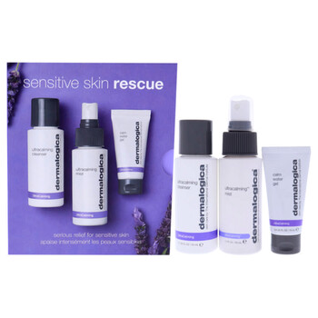 Sensitive Skin Rescue Kit by Dermalogica for Women - 3 Pc 1.7oz Ultracalming Cleanser, 1.7oz Ultracalming Mist, 05oz Calm Water Gel 666151005525 Sensitive Skin Rescue Kit by Dermalogica for Women - 3 Pc 1.7oz Ultracalming Cleanser, 1.7oz Ultracalming Mist, 05oz Calm Water Gel 666151005525