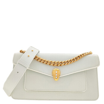 Serpenti East-West Maxi Chain Medium Shoulder Bag