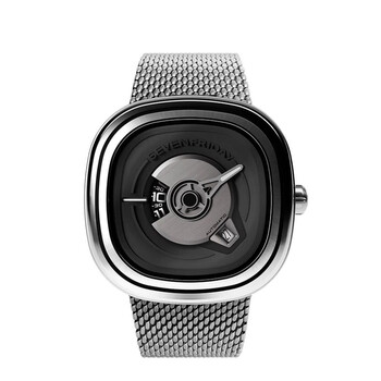 SEVENFRIDAY 腕時計 ブラック スクエア型 Sevenfriday Watches - Jomashop