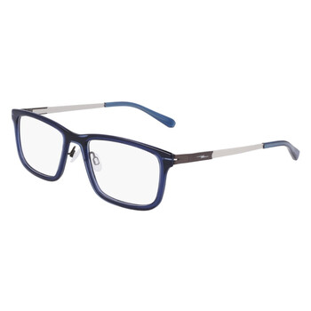 Demo Rectangular Men's Eyeglasses SH37000 410 55