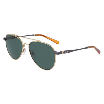 Green Pilot Unisex Sunglasses SH2101S 718 60