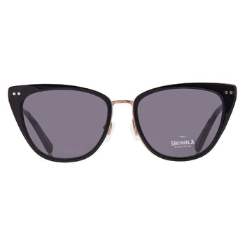 NEW SHINOLA women\'s cat eye sunglasses in grey Shinola Grey Cat Eye Ladies Sunglasses SH1503S 001 52  main image 4