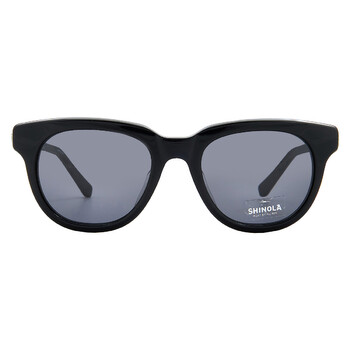 Grey Oval Unisex Sunglasses SH1501S 001 51